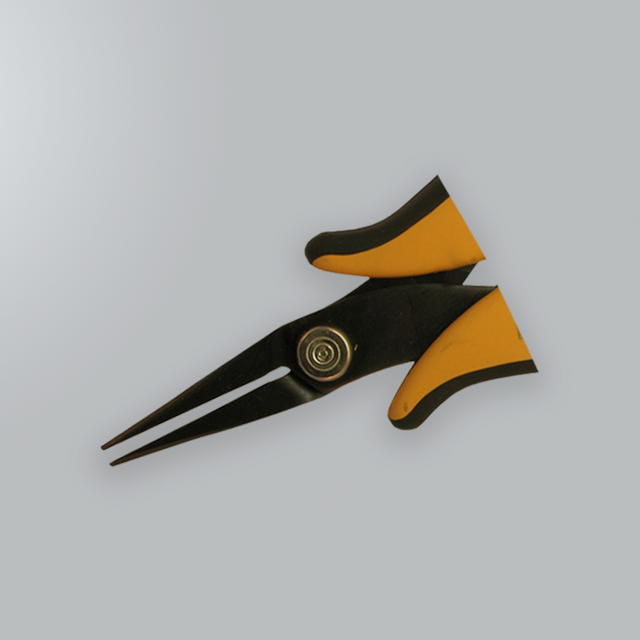 Long Flat Nose Plier - Close Up Long Flat Nose Plier - Close Up